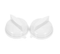 MUELODSIC 2 Pièces Microwave Oven Knobs Plastic Thermostat Dial For Precise Temperature Control Easy Replacement For Home And Commercial Use