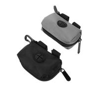 MUELODSIC 2 Pièces Porte à Déjections Canines Étanche avec Clip Grand Volume Rapide Porte de Déchets pour Laisse pour Chien