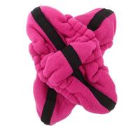 MUELODSIC 2 Pièces Protège-Lames Élastiques pour Patins à Glace, Lot de 2, Taille L 24,4 X 14 CM, Rose Fuchsia, Housses de Protection Extensibles pour Patinage Artistique et Hockey sur