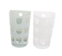 MUELODSIC 2 Pièces Rack Mangeoire pour Petits Animaux Support Foin Gaspillage pour Cochons et Chinchillas Panier à Herbe Plastique Fixation Stable avec Bords Lisses pour Alimentation Propre