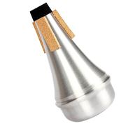 MUELODSIC 2 pièces Sourdine Trompette Alliage Aluminium Argenté Amortisseur Réutilisable pour Pratique et Entraînement Du Volume