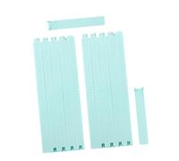 MUELODSIC 2 Pièces Toise Murale de Croissance Garçon Fille Bleu Règle de Mesure de Hauteur Précise pour Tableau Mural Décoratif pour Suivi de Croissance Garçon Fille et Adultes Outil