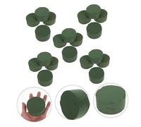 MUELODSIC 20 pièces Bases Mousse Cylindriques pour Arrangements Floraux Absorption Matériau et Écologique pour Fleurs Fraîches et Séchées