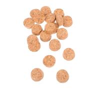 MUELODSIC 20 pièces Bouchons Liège Coniques Naturel pour Bouteilles de Vin et Bière Bouchons Scellants et pour DIY Accessoires Décoratifs pour Bouteilles et Flacons
