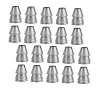 MUELODSIC 20 pièces Coins Fer pour Renforcement de Manche Outils Cales Métalliques Rondes Ømm pour Fendre et Fixer Haches et Marteaux Accessoires pour Charpentiers et Bricoleurs