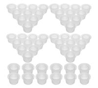 MUELODSIC 200 Bouchons de Bouteille en Plastique Souple 18 MM Joint D’Étanchéité Bouchons de Rechange pour Salières et Poivrières Réutilisables pour Aromathérapie et Usage Quotidien