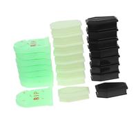 MUELODSIC 24 Pièces Mini Coffin Halloween Decorations Set Spooky Detailed Miniature Tombstones and Funny Haunted House and Fairy Garden Prank Props for Party Graveyard Scenes