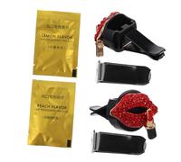 MUELODSIC 2ensembles Diffuseur De Parfum Forme De Décor Aromathérapeutique Pour Ventilation De Voiture De Clips Avec Disques Parfumés