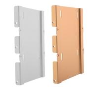 MUELODSIC 2pièces Cage De Disque Dur Métallique Lot pour Support De Montage sur Panneau Arrière pour Disque Dur Ordinateur Adaptateur De Montage pour Ssd