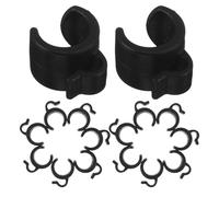 MUELODSIC 30 Clips Serrage-Câble en Plastique pour Microphone Support de Câble Audio 20 MM Accessoire de Diffusion en Direct pour Téléphone Gestion de Câbles pour Trépied et Perche