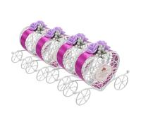 MUELODSIC 4 Pièces Boîtes Dragées Calèche Citrouille Style Européen Décoration Romantique pour Mariage Fête Halloween