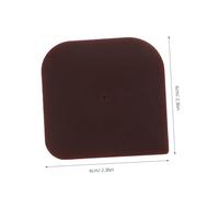 MUELODSIC 4 Pièces Grattoir de nettoyage en fonte épurateurs pour poêle à griller spatule de gratte-ciel grattoir poêle nylon