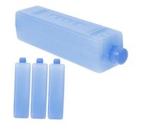 MUELODSIC 4 Pièces Lot de Blocs de Glace Réutilisables Compacts pour Glacières Accumulateurs de Froid Portables et Poches Froid Remplies Deau pour Conservation Boissons Aliments et