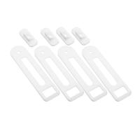 MUELODSIC 4 Pièces Safety Cabinet Locks U-shaped Childproof Latch For Kitchen Drawers Cupboards Refrigerator Child Safety Locks