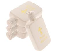 MUELODSIC 4pièces Lot de Bouteilles Eau Bénite Vide pour Baptême Et Fêtes Religieuses Flacons Robustess pour Distribution Eau Sainte Accessoire Catholique De Communion Et Décoration De Table