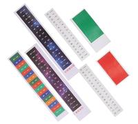 MUELODSIC 5 ensembles Autocollants Notes Piano Colorés pour Clavier Kalimba Débutants Apprentissage Facile et Amovible