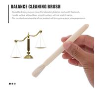 MUELODSIC 5 pièces Brosse de Nettoyage Laboratoire pour Balance Analytique Manche Long pour Nettoyage Précis et Portable Brosse Fine Résistante Déformation