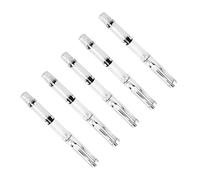 MUELODSIC 5 pièces Lot de Stylos Pinceaux Rechargeables pour Calligraphie et Aquarelle et Portables Adaptés Aux Artistes Étudiants et Débutants