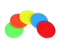 MUELODSIC 5 Pièces Palets Air Hockey Table Mini Colorés pour Jeu de Table Double Joueur Remplacement