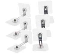 MUELODSIC 6 pièces Grandes Fixations Adhésives Basculement pour Meubles Protection Murale Sécurisée pour Armoire Bibliothèque Commode et Étagère Kit de Sécurité Garçon Fille