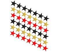 MUELODSIC 60 Pièces Pentagram Paper Cutouts Décor Mural pour Écoles Décorations Murales Découpées Papier pour Chambre Salle de Classe et Bricolage