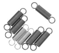 MUELODSIC 7 Pièces Ressorts de Tension Métalliques avec Double Crochet pour Balai-serpillière Plat Lot de 7 Pièces 2 Ressorts 0,9x8x35 Mm Compatibles Seaux à Franges Accessoire Remplacement