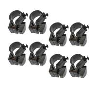 MUELODSIC 8 Pièces Boucles de Fixation Universelles pour Plateau de Chevalet d'Artiste, Ensemble 8 Pièces, Clips de Boucle à Dégagement Rapide, Accessoires Pliables Compatibles Peinture