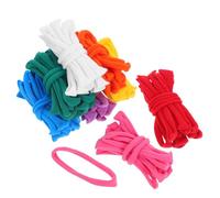 MUELODSIC 96 Boucles Élastiques pour Métier à Tisser Fil Élastique Pastel Multicolore Recharge DIY pour Maniques et Loisirs Créatifs Flexible pour Projets de Tissage