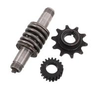 MUELODSIC Accessoires d'embrayage de moto Remplacement de l'arbre d'embrayage Remplacement de l'ensemble d'embrayage pignon et essieu Push Bike Gear pour 50cc Kit d'équipement à vélo 80cc