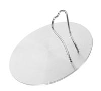 MUELODSIC Adaptateur Plaque Induction Acier Inoxydable avec Poignée Diffuseur Chaleur pour Cuisinière Gaz et Électrique Plaque Diffusion Chaleur Suspendue pour Cuisine Compacte