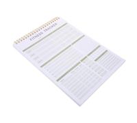 MUELODSIC Agenda Fitness Portable Carnet de Suivi Entraînement avec Planning Quotidien et Journal de Coaching