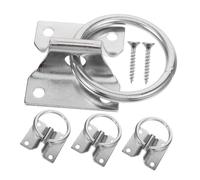 MUELODSIC Anneau d'attache pour Cheval de Sécurité 7x60 Mm Vis de Fixation, Équipement Robuste pour Écurie et Entraînement Équin, Quincaillerie Pratique pour Usage Quotidien en Extérieur