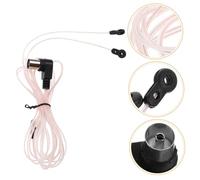 MUELODSIC Antenne FM Dipôle avec Câble pour Récepteur Stéréo Intérieur Câble Audio à Noyau Cuivre Installation Plug and Play pour Audio Maison et Amplificateur FM