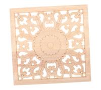MUELODSIC Appliques Sculpté Non Peint Décorations Européennes pour Meubles Portes et Cadres Miroirs Accessoires Solides avec Gravure Détaillée