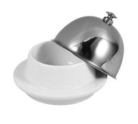 MUELODSIC Assiette à Beurre Céramique Multifonctionnelle Récipient et Portable pour Sauce et Condiments Pratique et Facile à Nettoyer pour Cuisine et Table