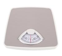 MUELODSIC Balance Mécanique pour Salle de Bain en Fer Gris Clair, Pèse-personne Précis Ressort, Balance Corporelle Compacte et Stable, pour Usage Domestique et Suivi Santé