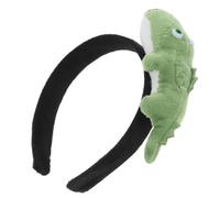 MUELODSIC Bandeau Crocodile Réaliste Vert pour Fête et Cosplay Accessoire Cheveux Unique et Ajustable pour Âges et Événements Festifs