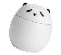 MUELODSIC Boîte à Thé Panda Céramique avec Couvercle Pot de Rangement Hermétique Multifonction pour Thé Vrac Bonbons Décoration Maison et Bureau Conserve Fraîcheur et Parfum