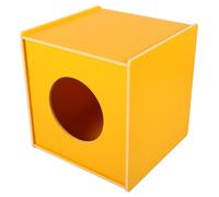 MUELODSIC Boîte à Tirage Au Sort Jaune Boîte à Loterie Résistante et pour Urne à Billets Jeu de Collecte et Animation