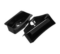 MUELODSIC Boîte de Collecte pour Balles de Foot en Plastique Noir, Accessoire de But, Support de Rangement Pratique Compatible Tables Standards, pour Salle de Jeux et Loisirs