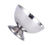 MUELODSIC Bol à Salade Inox Petit Format pour Desserts Fruits et Bonbons Réutilisable pour Maison Bureau et Fête