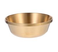 MUELODSIC Bol Bouddhiste Épais Bol pour Eau Bénite Vase Rituel Décoratif pour et Offrandes Accessoire Temple et Yoga