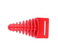 MUELODSIC Bouchon Caoutchouc Rouge pour Embout Échappement Tout Protection Rouille et Du Bruit Adapté Aux