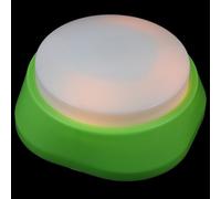 MUELODSIC Bouton Enregistreur pour Chien en Plastique Vert Lumière LED Multicolore Bouton Interactif pour Communication Canine Éducatif pour Entraînement et Interaction Animale