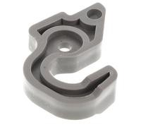 MUELODSIC Butée de Porte de Réfrigérateur en Plastique Noir Crochet de Porte de Remplacement pour Congélateur Support de Charnière Pièce Détachée Compatible Installation Rapide Usage