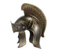 MUELODSIC Casque Soldat Romain Vintage Adulte Doré pour Cosplay Costume Médiéval Halloween Fête