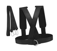 MUELODSIC Ceinture de Soutien de Course avec Sangle Résistante pour Entraînement Sportif Professionnel Ceinture Ajustable avec Crochets D Ring Bande de Résistance Respirante pour Musculation