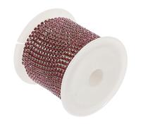 MUELODSIC Chaîne de Strass Décorative Rhinestones pour Couture Accessoires de Mariage Décoration de Vêtements et Artisanat Yards Rouleau Couleur