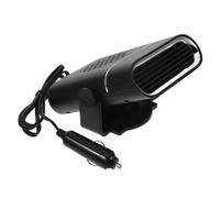 MUELODSIC Chauffage Voiture Portable Noir Défogeur et Désembueur Auto avec Double Mode Soufflerie Rapide Abs et Cuivre Chauffage Soufflant Compact