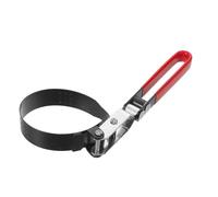 MUELODSIC Clé à Courroie Réglable en Acier Robuste pour Petite Taille 60-73 MM Outil pour Démontage de Filtres Automobiles et Motos Accessoire Mécanique Antidérapant Pratique